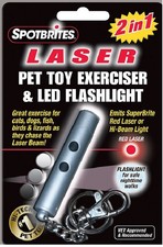 Ethical Pet Spot Spotbrites 5 in 1 Laser Dog Cat Toy & Exerciser