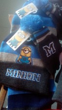 Ensemble bonnet écharpe et gants Minion Cars Star Wars Disney Licence