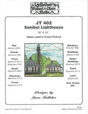 Kelleher's Stained Glass Studio "Sanibel Lighthouse"