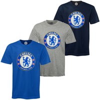 FC Chelsea Original Fußball Geschenk Herren Wappen T-Shirt