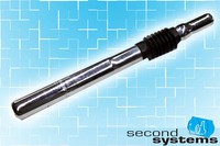 Fahrrad Sattelstütze Sattelstange gefedert - 27,2 x 1,4 x 300 - HF-508