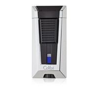 Colibri Zigarrenfeuerzeug Stealth Triple / 3er Jet / Chrom poliert / Black