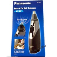Panasonic Nase & Ohr Haar Trimmer ER430K Saugfunktion system Knipser TAX FREE