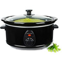 Andrew James - 3,5L Premium Schongarer In Schwarz - 2 Jahre Garantie