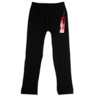 Crush Girls Sweater Knit Leggings Size 7 To 16 T Black Fits Most Ages 6 To 14