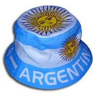 Argentinien Sonnenhut + Universalgröße + WM +neu+ ARG La albiceleste Argentina