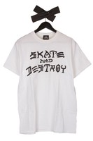 Thrasher – Skate and Destroy T-Shirt White