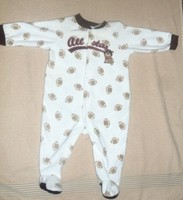 Child of Mine Carter's One-Piece Sleepwear (size: 6-9 months) 100% Polyester