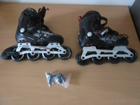 HUDORA Inlineskate RX-23 Schwarz/Rot Größe 39 28939-