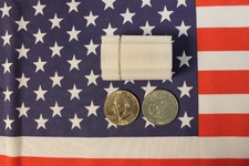 1977-P Bu Ike Dollar Roll - Eisenhower - 20 Coins - Uncirculated