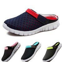 Sommer Herren Damen atmungsaktiv Sandalen Hausschuhe lässig Mesh Schuhe