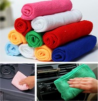 10X Microfaser Tücher Reiningung Auto Pflege Weich Tücher Autowäsche 25x25cm Neu