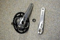 Shimano Deore XT 10-fach Kurbel FC-M780 42-32-24Z 175mm silber