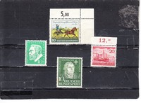 Schönes Lot Briefmarken von BRD postfrisch Minr. 149,152,160,209