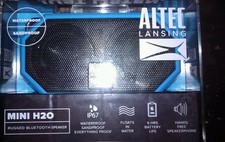 New listing
New Altec Lansing Mini H20 Rugged Bluetooth Speaker Waterproof 6-hr. Oem
