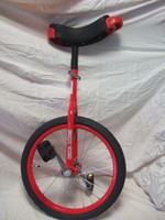 ein neues rotfarbenes  16 zoll einrad; marke terrabikes