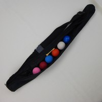 Minigolfbälle Starterset (Standard) mit Minigolfballtasche als Gürtel 8 tlg.