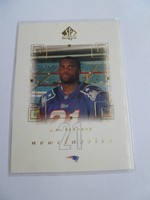 Playercard ( SP Authentic ) 2000 NFL  J.R.Redmond