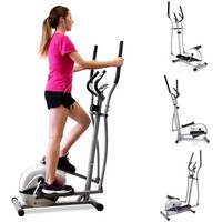 Crosstrainer Heimtrainer Ellipsentrainer Ergometer Pulsmessung LCD Computer NEU