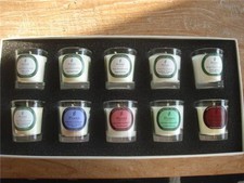 PARKS London Aromatherapy set 10 candles Wild Fig Cassis magnolia bay rose Gift