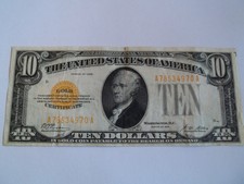 $10 Gold 1928 Estate Excellent Condition Gold Certificate