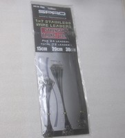 Raubfisch-Stahlvorfach Sortiment 72 Stück neu und ovp