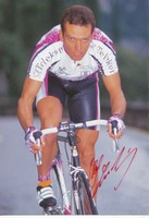 Olaf Ludwig   Team Telekom  Radsport Karte original signiert - 259579