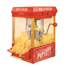 Kettle Popcorn Popper Machine Maker Red New Hot Air Cart Vintage Theater Movie