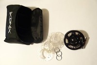  Ikonix Cassette Fliegenrolle 7/8 wt. mit Tragetasche.