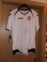 FC Valencia Trikot, Sergio Canales signiert, L