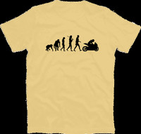 Standard Edition RENNMOTORRAD BIKER BIKE EVOLUTION KINDER T-Shirt104-164