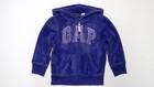 NWT Baby Gap Toddler Girls Arch Logo Fleece Full Zip Hoodie Jacket 2T 4T Coat