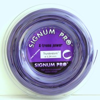 Tennissaite: 200m Signum Pro THUNDERSTORM  (0,40€/lfd. m.)