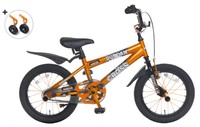 POPAL Duncan 18 Kinderrad 18 Zoll Kinder Fahrrad Orange NEU