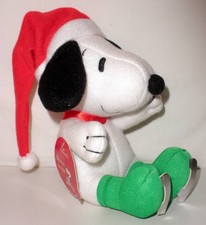 Hallmark Skatin Snoopy Plush With Tags