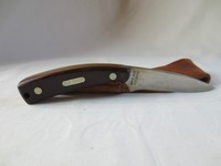 Vintage Jagdmesser SCHRADE USA Old Timer mit Lederetui