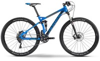 Mountainbike Impact RC 29" Fully HaiBike 12,9 kg Hai Bike blau/schw/gr 2014 MTB