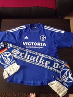 Schalke 04 Trikot "L" +Fanschal
