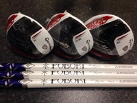 TaylorMade TOUR ISSUE Aeroburner TP Fairway Woods CustomMade FUBUKI ZT Shaft