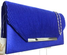 Pochette blu elettrico amazon