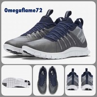 Sz 9 Nike FC Hypervenom Free 3.0 Shoes 747140-003 Grey, Navy