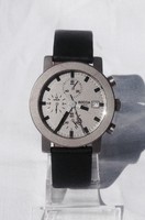 BOCCIA Titanium Chronograph Uhr 749 02 930 mit neuer Batterie + Datumsanzeige