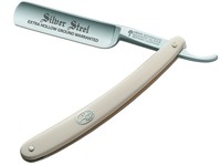 BÖKER BOKER Solingen Rasiermesser 6/8 Silver Steel White straight razor бритва