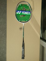 YONEX Isometric Lite 2 grün Badm. Racket bespannt -NEU- kostenloser Versand