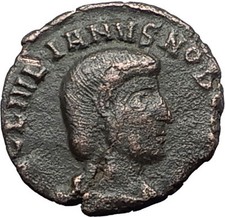 JULIAN II as Caesar 355AD Authentic Ancient Roman Horse Battle Scene Coin i59670