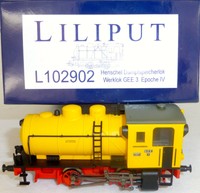 Dampfspeicherlok Henschel Werklok GEE3 Ep IV Liliput L102902 H0 1:87 NEU HF5 µ