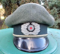 original Mütze  WH Heer Schirmmütze Mannschaften Infanterie HPC