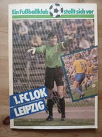1987 1.FC Lok Leipzig Fussball DDR EM Oberliga Liga Fußball Sachsen 