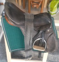 Stübben VS Sattel 18" komplett mit Zubehör