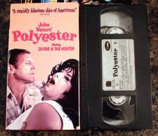 VHS: Polyester: rare Divine John Waters